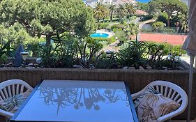 Antibes Secured Parc Velusine With Private Parking, Terrace, Pools And Tennis Courts.