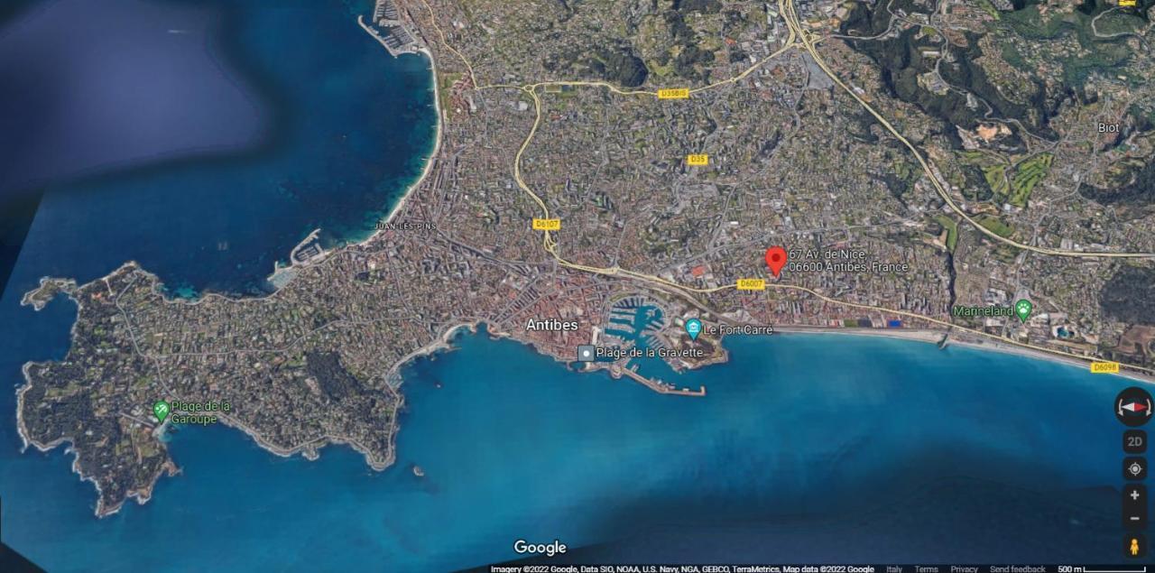 Antibes Secured Parc Velusine With Private Parking, Terrace, Pools And Tennis Courts. Extérieur photo