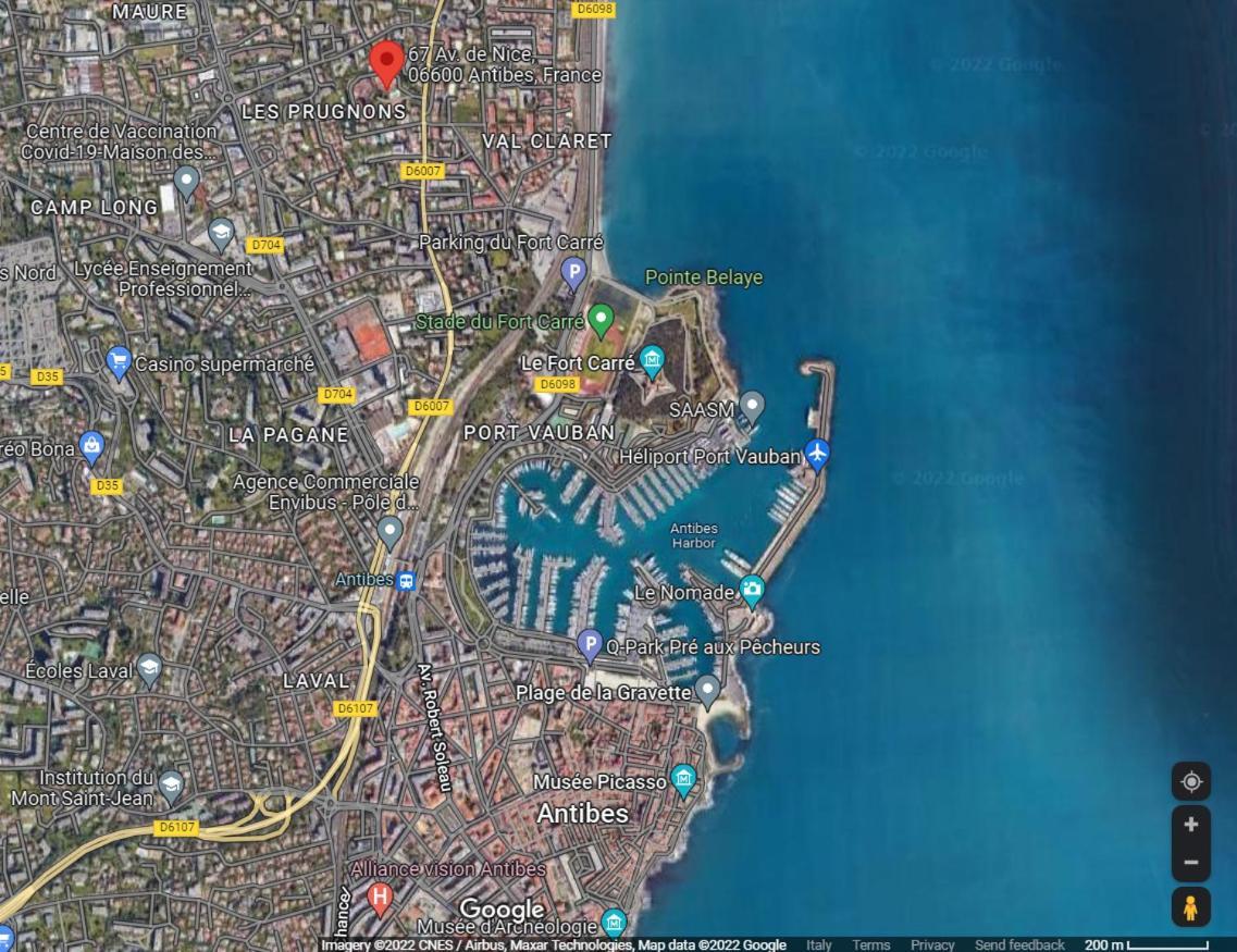 Antibes Secured Parc Velusine With Private Parking, Terrace, Pools And Tennis Courts. Extérieur photo